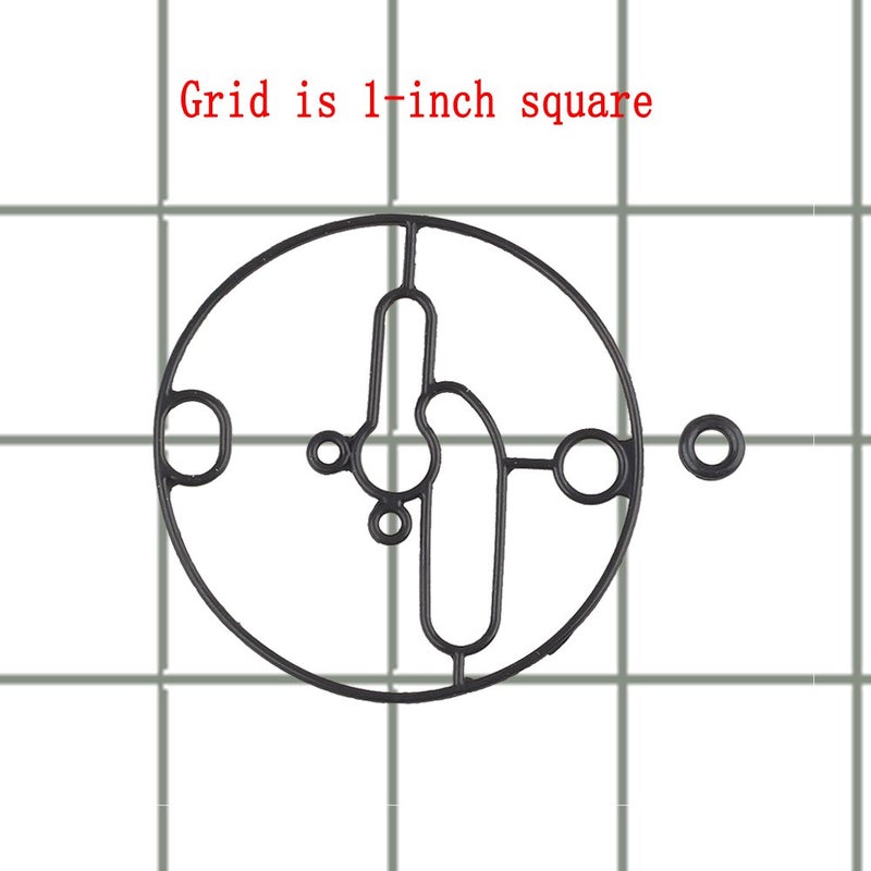 HIPA (Pack of 5) 698781 Float Bowl Gasket for 698781 Nikki Gasket Carburetor Rebuild Kit Troy-Bilt Toro Lawn Mowers - Image 2